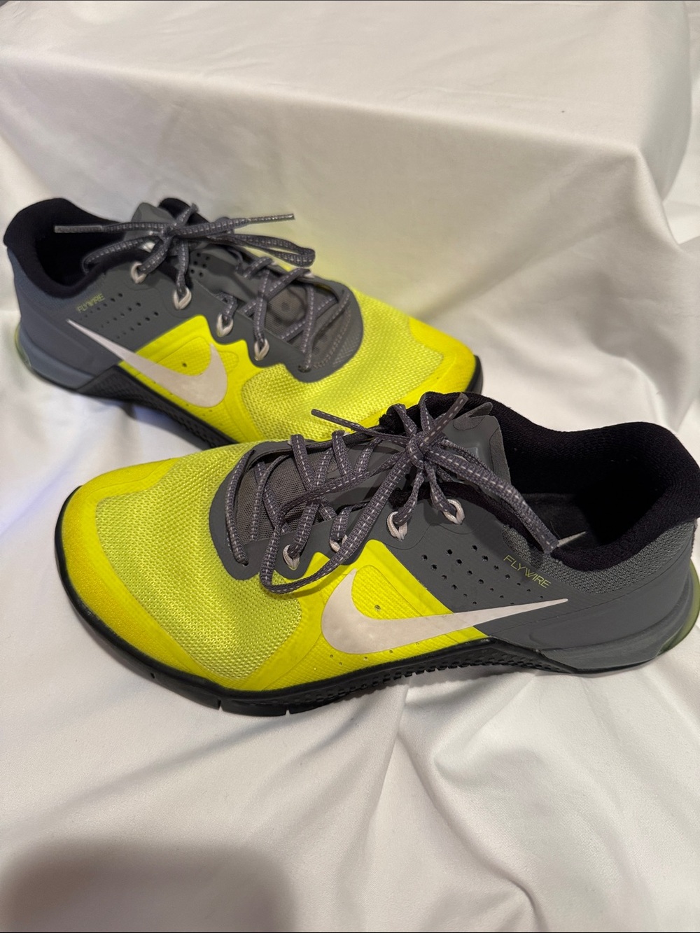 Nike Metcon 2 Training Shoes - Neon Yellow & Gray